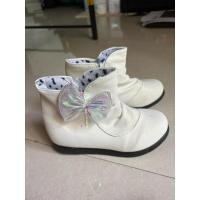 ราคา รองเท้าบูทเด็ก สีขาว sz 30 รองเท้าดรัมเมเยอร์ ลีดเดอร์ มือสอง (24638660093)