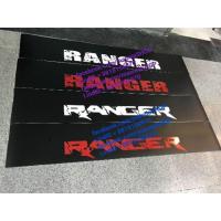 ราคา สติ๊กเกอร์บังแดดหน้ารถ งานตัดคอม คำว่า RANGER หรือ คำว่า RAPTOR สำหรับรถฟอร์ด FORD sticker ติดรถ แต่งรถ ฟอร์ด (6604561132)