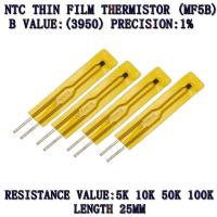ราคา 100 ชิ้น NTC 2.5CM เทอร์มิสเตอร์ฟิล์มบาง MF5B SMD 3950 5K 10K 50K 100K เซ็นเซอร์อุณหภูมิ 1% สำหรับเทอร์มิสเตอร์เซ็นเซอร์ (29785139966)