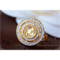 ราคา แหวนกังหันแชกงหมิวประดับเพชร CZ แท้ กังหันนำโชค (2716787246)