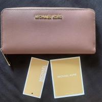ราคา กระเป๋าตัง MICHAEL KORS สีชมพูกะปิ #ของแท้% (4711904159)