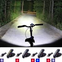 ราคา 6 โหมด USB ชาร์จ COB ไฟ LED จักรยานขี่จักรยาน LED ไฟท้ายด้านหน้าด้านหลังโคมไฟ/ไฟเตือนจักรยาน/ไฟท้ายจักรยาน Comet LED (42115838365)
