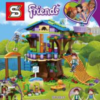 ราคา เลโก้ Friend บ้านต้นไม้ จำนวน 370ชิ้น sy1031 (2241583325)