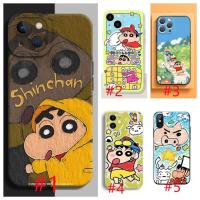 ราคา สําหรับiPhone 16 16E 17 Air Pro 4 4S 5C 5 5S 6 6S 7 8 Plus SE SE4 XS Max TH1 สีดํานุ่มเคสโทรศัพท์Crayon Shin chan (47206646437)