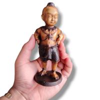 ราคา [M6]HTกุมารจินดามณี หลวงพ่อสาคร ขนาดสูงประมาณ 4 นิ้ว เนื้อโลหะผิวทูโทน ใต้ฐานอุดบรรจุมวลสาร บูชาขอพรด้านโชคลาภ (23144898159)