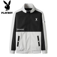 ราคา แจ็กเก็ต Playboy สำหรับผู้ชาย อินสパイ어จากสไตล์เกาหลี สีเข้าชุด ดีไซน์เรียบหรูกะทัดรัด (29388665894)