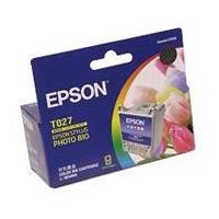 ราคา Epson T027-Colour Ink Cartridge อิงค์เจ็ทแท้ รวมสี Stylus Photo 810 / 830 / 830U /925 /935 Color Ink (11426821484)