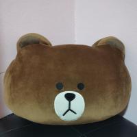 ราคา หมอน หน้าหมีบราวน์ น้ำตาล (18682952488)