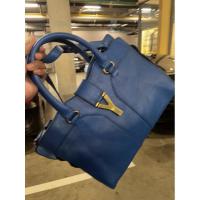 ราคา กระเป๋าแท้ มือสอง : SAINT LAURENT YSL GHW 2 Way Shoulder Handbag Leather (26318217920)