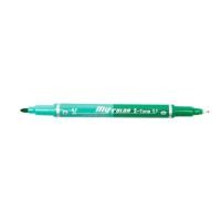 ราคา DONG-A ปากกาสี 2 หัว รุ่น MyColor 2-TONE หมึกสีเขียวมรกต/เขียว (11219844031)