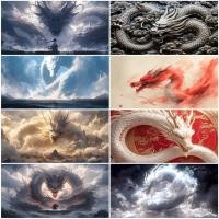 ราคา กระดาษพื้นหลังตู้ปลาใหม่ภาพจิตรกรรมฝาผนัง HD กันน้ำ3D ตู้ปลาสติกเกอร์พื้นหลังวอลล์เปเปอร์มีกาวในตัวบุคลิกภาพการปรับแต่งรูปมังกร (29015700729)