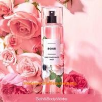 ราคา Bath & Body Works ROSE Fine Fragrance Mist 8 fl oz / 236 ml. น้ำดอกกุหลาบที่อ่อนโยนผสมกับกลีบดอกมะลิหอมอ่อนโยน (1687147516)