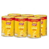 ราคา เลย์ สแตคส์ มันฝรั่งทอดกรอบ รสออริจินัล 42 ก. x 6 (LAY'S Stax Potato Chips Original 42 g x 6) (24245833125)