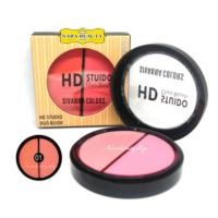 ราคา ﻿Sivanna Colors HD Studio Duo Blush(HF586) บลัชออน 2 สีในตลับเดียว เบอร์01(1ตลับ) (3811797579)