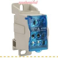 ราคา SUCHENHD UKK160 DIN Rail Terminal Block Box, 160A Blue Distribution Box, ทนทาน 690V ติดตั้งง่าย Power Distribution Terminal Block การประยุกต์ใช้อุตสาหกรรม (56656260273)