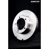 ราคา runstop จานเบรคหน้า แบบเรียบ ขนาดเดิม ตรงรุ่น toyota landcruiser FZJ100 ขนาด 313mm รันสต๊อป brake disc high carbon plus (26102704316)
