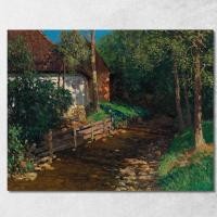 ราคา Motif From In Dem Stainzertal Weststeiermark Alfred Zoff, azf50 ภาพพิมพ์บนผ้าใบแคนวาส (27377259989)