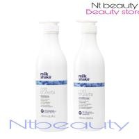 ราคา Milk shake cold brunette shampoo 1000 ml conditioner 1000 ml milkshake มิลค์เชค โคลด์ บรูเนท แชมพู ครีมนวด ผมสีน้ำตาล (19850639463)