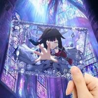 ราคา Genshin Impact/Columbina/สาว Columbia สินค้าเพลง Kongyue จี้การ์ดโปร่งใสอะคริลิค Polaroid/bfdd (46806556486)