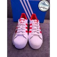 ราคา 004087 Adidas SuperStar Cloud White Vivid Red (GZ3471) (22650706599)