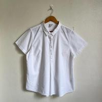 ราคา เสื้อเชิ้ตแขนสั้น ผู้หญิง สีขาว แบรนด์ L.L.Bean แท้ Size L (19394480467)