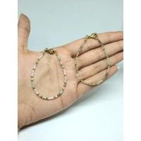 ราคา ข้อมือหิน มูนสโตน ลาริมาร์ ลาบราดอไลท์ 2 เส้น (9451555101)