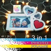 ราคา Bingkai Gambar กรอบรูป Deco / / กรอบรูปหัวใจรัก 3 in 1 / กรอบรูปแต่งงาน / กรอบรูปครอบครัว (22669190627)