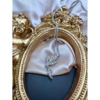 ราคา สร้อยคองานแบรนด์ Nina ricciโทรสีเงิน (29582841816)