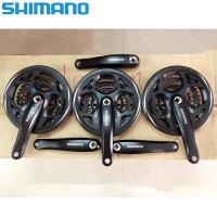 ราคา Shimano Altus FC-M311 6/7/8 ความเร็ว 48-38-28T Crankset Square Taper Chainwheel 170mm (53456063694)