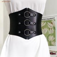 ราคา เซซ6โอ เข็มขัดกว้างหญิงปรับ หมุดย้ํา ผ้าพันแผลเอวสูงรัดตัวทุกการแข่งขันสายรัดเอวยางยืด (48656658902)