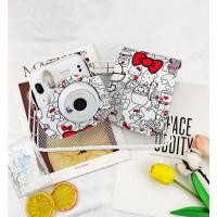 ราคา เคสกระเป๋าผ้า Fujifilm Instax Mini 11 Hello Kitty Monochrome (ฝาครอบแม่เหล็ก) (15449258135)