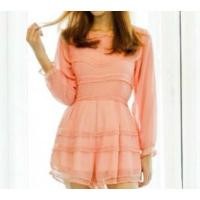 ราคา Used Feel Fashion Tag Jumpsuit จั้มสูทสีส้ม รุ่นนี้ใส่สวยมากจ้า (28469094418)