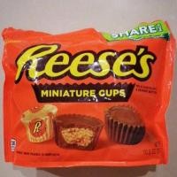 ราคา Reese's Miniature Cups Milk Chocolate & Peanut Butter 297g (666287366)