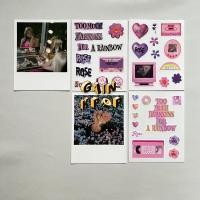 ราคา [MUST READ DESCRIPTION] Sharing Blackpink Rose photocards ชุดสติ๊กเกอร์ (40255790068)