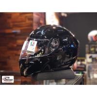 ราคา หมวกกันน็อคแบบยกคาง AGV Compact ST Black (Size L) (20423716320)