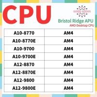 ราคา A10-8770 A10-8770E A10-9700 A10-9700E A12-8870 A12-8870E A12-9800 A AMD Bristol Ridge APU โปรเซสเซอร์เดสก์ท็อป CPU ซ็อกเก็ต AM4 1331 (27170265758)