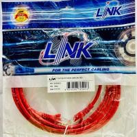 ราคา US-5010-2 UTP Cable Cat5E Patch Cord 3meter Red Link สายแลนแคทห้าอี ออกใบกำกับภาษีได้ (18687052283)