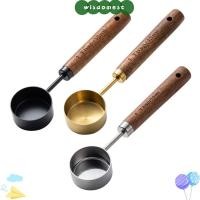 ราคา WISDOMEST 15ML ช้อนตวง, Handle อเนกประสงค์ช้อนเมล็ดกาแฟ, ปฏิบัติผสมสแตนเลสผงกาแฟช้อนผงกาแฟ (51156300631)
