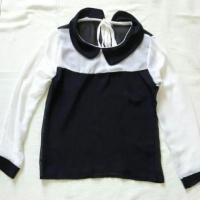 ราคา เสื้อแขนยาวสีขาวดำ ซีทรู (4113939796)