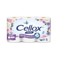 ราคา Cellox กระดาษทิชชู่ เซลล็อกซ์ พิวริฟาย ไจแอนท์ โรล 6 ม้วน (3442093895)