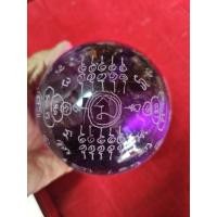 ราคา ลูกแก้วสารพัดนึก ของหลวงปู่ดู่วัดสะแก จังหวัดอยุธยาเส้นผ่าศูนย์กลาง 8 ซม สีม่วง (45952374805)