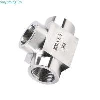 ราคา เท่านั้นtiming Double Spiral Stainless Tees Fitting Machined Smooth Surfaces Adapter (42578350665)