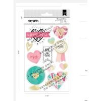 ราคา Dimension Sticker สติกเกอร์นูน LOVE (3916323626)