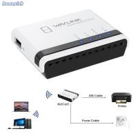 ราคา เซิร์ฟเวอร์เครื่องพิมพ์ไร้สาย Homewish USB2.0 พร้อมเครื่องพิมพ์คอมพิวเตอร์หลายโหมด Lan/ Bridge 10/100Mbps (45803491772)
