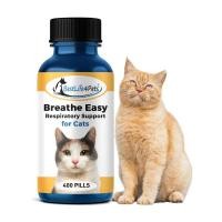 ราคา Breathe Easy CAT อาหารเสริมสำหรับแมว (EXP.12/2027) สกัดจากธรรมชาติล้วน (24357472837)