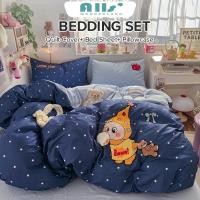 ราคา 3/4ชิ้น ชุดผ้าปู Kitty คิตตี้ ผ้าปูที่นอน+ปลอกผ้านวม+ปลอกหมอน Crayon Shin-chan งานปักผ้าขนหนู ไม่มีผ้านวม 床单床笠四件套 ชุดเครื่องนอน bedding set 3ฟุต 5ฟุต 6ฟุต 3.5ฟุต ชุดผ้าปูที่นอน (52754776669)
