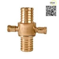 ราคา ข้อต่อพันสายส่งน้ำดับเพลิง ขนาด 2.5x2.5 นิ้ว ทองเหลือง (3806365938)