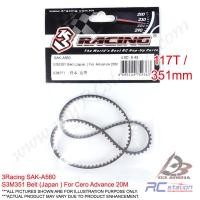 ราคา เข็มขัด 3RACING Cero S3M351 (ญี่ปุ่น) สําหรับ Cero Advance 20M SAK-A560 (51655309681)