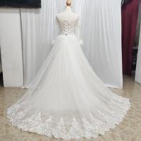 ราคา ชุดแต่งงานมือสอง สภาพดี กระโปรงฟู หางยาว (27756023277)