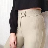 ราคา American Apparel Riding Pant XS Taupe (5929665962)